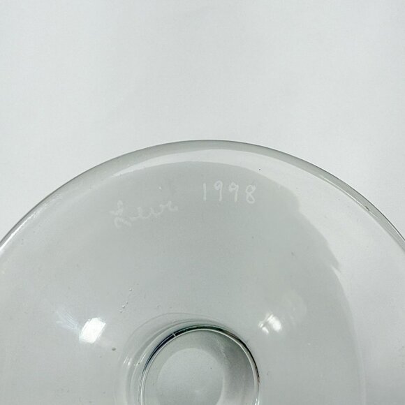 Vintage Wine Glass Cocktail Drink Angel Wing Guardian Mother Milky Frosty Cold - Picture 8 of 12